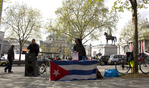 Trafalgar Square/Martianos Hermes