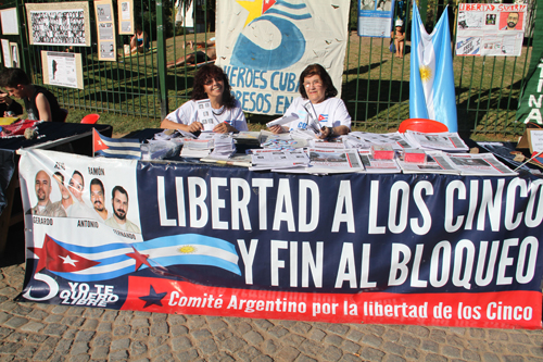 jornada por la paz, comite argentino por la libertad de los 5