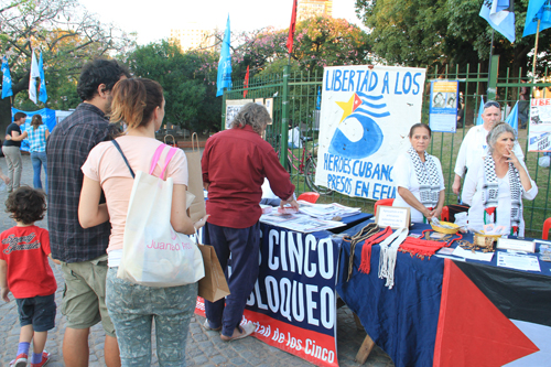 jornada por la paz, mesa por la libertad de los Cinco