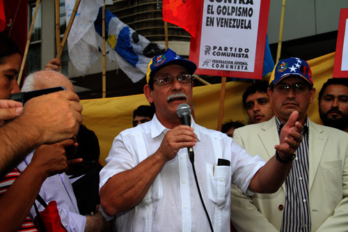 Embajador de Cuba Jorge Lamadrid con Venezuela