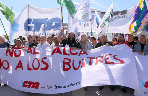 marcha a 9 años de no al alca