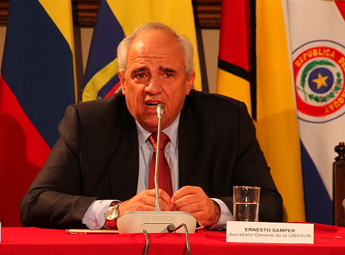 Ernesto Samper Secretario General de UNASUR