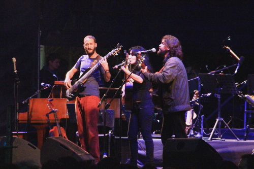 Dúo de matanceros junto a Silvio Rodriguez en Lugano