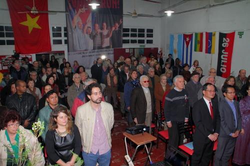 Solidaridad con Vietnam en Casa de la Amistad Argentina Cuba