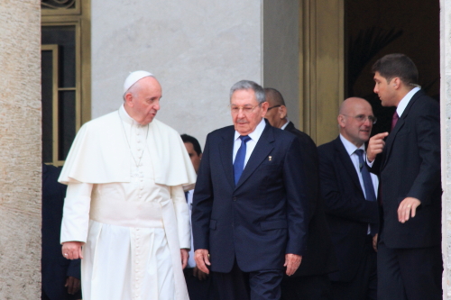 Raul y el Papa