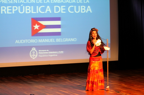 Día de la Cultura Cubana en Cancillería Argentina