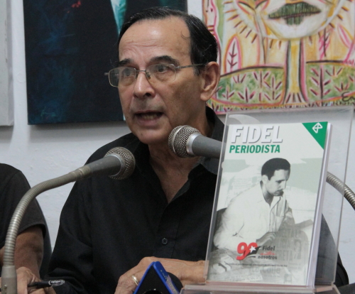 Tubal Paez presenta Fidel periodista