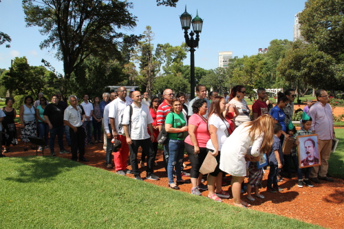 Homenaje a Martí en Palermo Buenos Aires