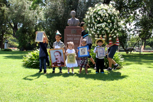 Homenaje a Martí en el Rosedal de Buenos Aires