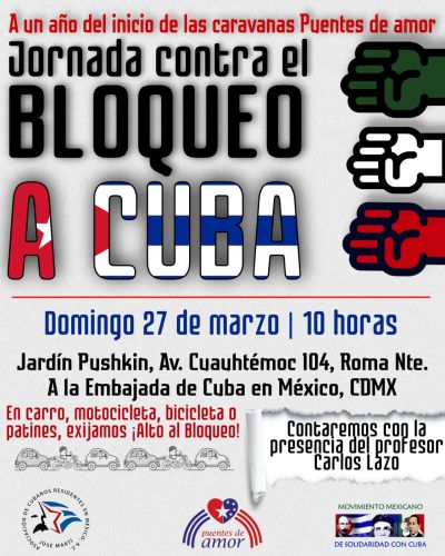 Cubainformacion Art culo En M xico habr una jornada de amor y